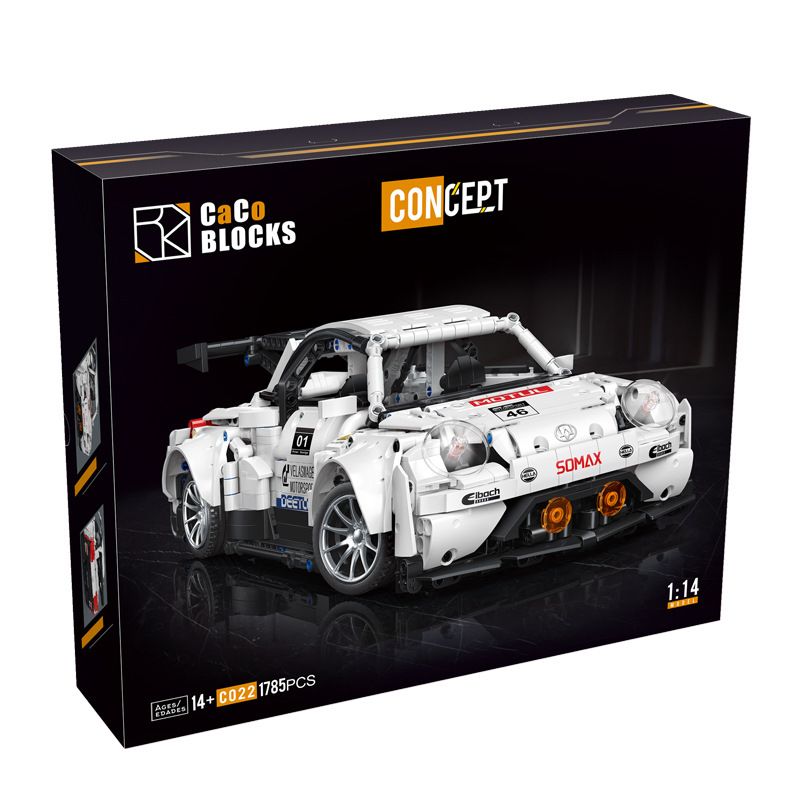 CACO C022 non  BỌ CÁNH CỨNG TRẮNG tỷ lệ 1:14 bộ đồ chơi xếp lắp ráp ghép mô hình  CONCEPT Kỹ Thuật Công Nghệ Cao Mô Hình Phương Tiện 1785 khối