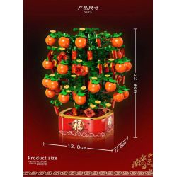 REAL ENTERTAINMENT SHENZHEN REAL 70009 non  CHÚC MAY MẮN bộ đồ chơi xếp lắp ráp ghép mô hình 666 khối