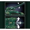 MouldKing 20015 Mould King 20015 non  XE TĂNG T-34 bộ đồ chơi xếp lắp ráp ghép mô hình Military Army T-34 MEDIUM TANK Quân Sự Bộ Đội