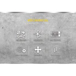 REOBRIX 22005 non  XE CỨU HỎA LỤC ĐỊA bộ đồ chơi xếp lắp ráp ghép mô hình  MECHANICAL FIRE ENGINE Kỹ Thuật Công Nghệ Cao Mô Hình Phương Tiện 3266 khối