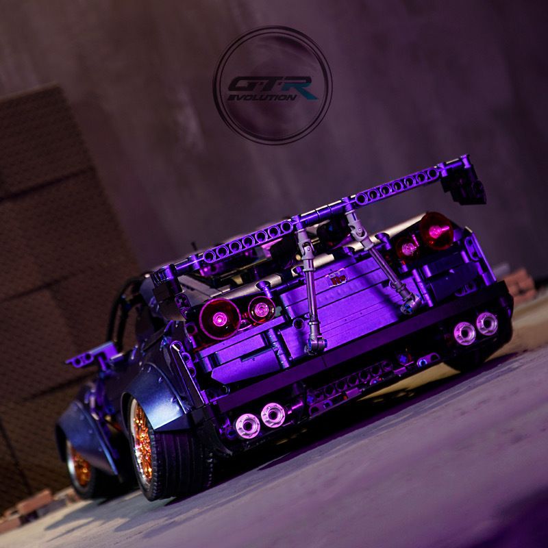 K BOX 10221 non  NISSAN GT-R 1:10 tỷ lệ 1:10 bộ đồ chơi xếp lắp ráp ghép mô hình  Kỹ Thuật Công Nghệ Cao Mô Hình Phương Tiện 2435 khối