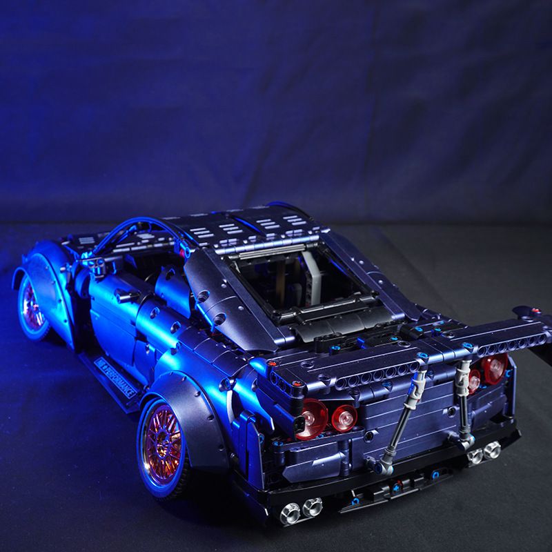 K BOX 10221 non  NISSAN GT-R 1:10 tỷ lệ 1:10 bộ đồ chơi xếp lắp ráp ghép mô hình  Kỹ Thuật Công Nghệ Cao Mô Hình Phương Tiện 2435 khối