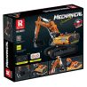 REOBRIX 22003 non  MÁY XÚC. bộ đồ chơi xếp lắp ráp ghép mô hình  MECHANICAL EXCAVATOR Kỹ Thuật Công Nghệ Cao Mô Hình Phương Tiện 1106 khối