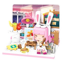 QMAN ENLIGHTEN KEEPPLEY 72030 non  MINI WORLD HAPPY CAMPUS 6 MÔ HÌNH SÂN BÓNG RỔ SÔI ĐỘNG PHÒNG VẼ TRANH NGHỆ THUẬT CHĂM SÓC SỨC KHỎE CUNG THIÊN VĂN KHOA HỌC HỒ BƠI MÁT MẺ LỚP NHỎ ẤM ÁP bộ đồ chơi xếp lắp ráp ghép mô hình Movie & Game Phim Và Trò Chơi