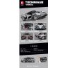 SEMBO 701055 non  XE THỂ THAO GENESIS EATER tỷ lệ 1:18 bộ đồ chơi xếp lắp ráp ghép mô hình  Kỹ Thuật Công Nghệ Cao Mô Hình Phương Tiện 384 khối