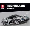 SEMBO 701055 non  XE THỂ THAO GENESIS EATER tỷ lệ 1:18 bộ đồ chơi xếp lắp ráp ghép mô hình  Kỹ Thuật Công Nghệ Cao Mô Hình Phương Tiện 384 khối