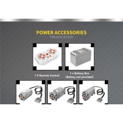 REOBRIX 22002 non  XE NÂNG KỸ THUẬT bộ đồ chơi xếp lắp ráp ghép mô hình  MECHANICAL FORKLIFT Kỹ Thuật Công Nghệ Cao Mô Hình Phương Tiện 722 khối