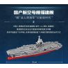 QMAN ENLIGHTEN KEEPPLEY 23018 non  CHIẾN TRƯỜNG TÀU SÂN BAY NỘI ĐỊA PHÚC KIẾN tỷ lệ 1:395 bộ đồ chơi xếp lắp ráp ghép mô hình Military Army COMBAT ZONE Quân Sự Bộ Đội 3031 khối