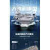 QMAN ENLIGHTEN KEEPPLEY 23018 non  CHIẾN TRƯỜNG TÀU SÂN BAY NỘI ĐỊA PHÚC KIẾN tỷ lệ 1:395 bộ đồ chơi xếp lắp ráp ghép mô hình Military Army COMBAT ZONE Quân Sự Bộ Đội 3031 khối