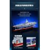QMAN ENLIGHTEN KEEPPLEY 23018 non  CHIẾN TRƯỜNG TÀU SÂN BAY NỘI ĐỊA PHÚC KIẾN tỷ lệ 1:395 bộ đồ chơi xếp lắp ráp ghép mô hình Military Army COMBAT ZONE Quân Sự Bộ Đội 3031 khối
