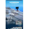 QMAN ENLIGHTEN KEEPPLEY 23018 non  CHIẾN TRƯỜNG TÀU SÂN BAY NỘI ĐỊA PHÚC KIẾN tỷ lệ 1:395 bộ đồ chơi xếp lắp ráp ghép mô hình Military Army COMBAT ZONE Quân Sự Bộ Đội 3031 khối