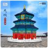 LOZ 1068 non  PHÒNG CẦU NGUYỆN THIÊN ĐÀN bộ đồ chơi xếp lắp ráp ghép mô hình Buildings 4217 khối