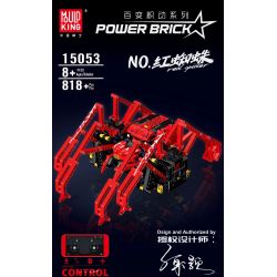 MouldKing 15053 Mould King 15053 non  NHỆN ĐỎ bộ đồ chơi xếp lắp ráp ghép mô hình  RED SPIDER Kỹ Thuật Công Nghệ Cao Mô Hình Phương Tiện 818 khối