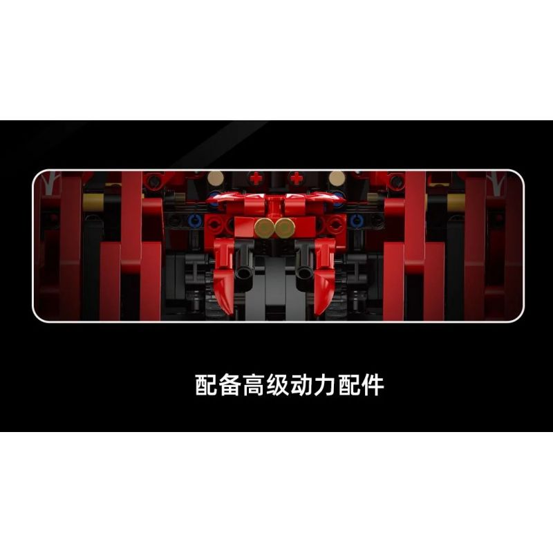 MouldKing 15053 Mould King 15053 non  NHỆN ĐỎ bộ đồ chơi xếp lắp ráp ghép mô hình  RED SPIDER Kỹ Thuật Công Nghệ Cao Mô Hình Phương Tiện 818 khối