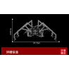 MouldKing 15053 Mould King 15053 non  NHỆN ĐỎ bộ đồ chơi xếp lắp ráp ghép mô hình  RED SPIDER Kỹ Thuật Công Nghệ Cao Mô Hình Phương Tiện 818 khối
