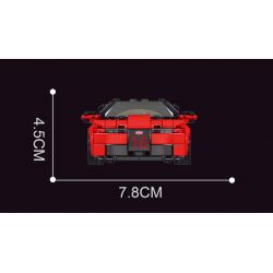 MouldKing 27027 Mould King 27027 non  VỊ LONG bộ đồ chơi xếp lắp ráp ghép mô hình Speed Champions Racing Cars Đua Xe Công Thức 370 khối