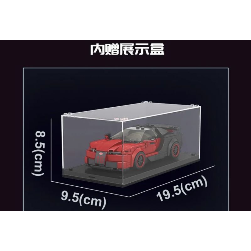 MouldKing 27027 Mould King 27027 non  VỊ LONG bộ đồ chơi xếp lắp ráp ghép mô hình Speed Champions Racing Cars Đua Xe Công Thức 370 khối