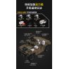 CADA DOUBLEE C61036 61036 non  XE ĐỊA HÌNH QUÂN SỰ HUMMER H1 8 tỷ lệ 1:8 bộ đồ chơi xếp lắp ráp ghép mô hình HUMVEE 3935 khối