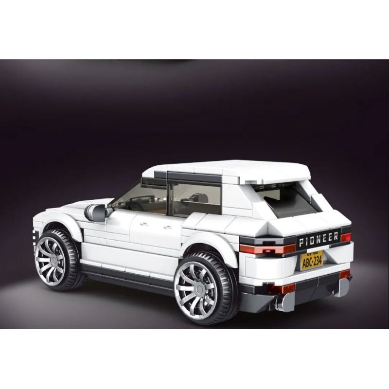 MouldKing 27025 Mould King 27025 non  PORSCHE CAYENNE bộ đồ chơi xếp lắp ráp ghép mô hình Speed Champions Racing Cars Đua Xe Công Thức 415 khối