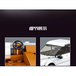 MouldKing 27025 Mould King 27025 non  PORSCHE CAYENNE bộ đồ chơi xếp lắp ráp ghép mô hình Speed Champions Racing Cars Đua Xe Công Thức 415 khối