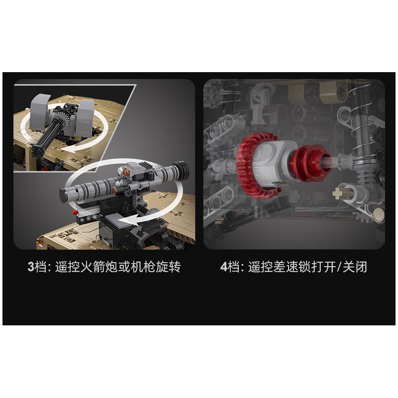 CADA DOUBLEE C61036 61036 non  XE ĐỊA HÌNH QUÂN SỰ HUMMER H1 8 tỷ lệ 1:8 bộ đồ chơi xếp lắp ráp ghép mô hình HUMVEE 3935 khối