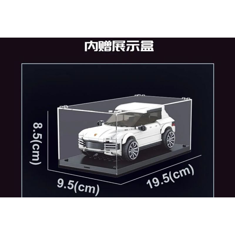 MouldKing 27025 Mould King 27025 non  PORSCHE CAYENNE bộ đồ chơi xếp lắp ráp ghép mô hình Speed Champions Racing Cars Đua Xe Công Thức 415 khối