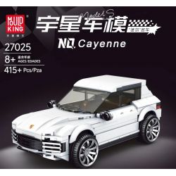 MouldKing 27025 Mould King 27025 non  PORSCHE CAYENNE bộ đồ chơi xếp lắp ráp ghép mô hình Speed Champions Racing Cars Đua Xe Công Thức 415 khối
