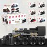 JUHANG TECHNOLOGY 89003 non  XE TĂNG CHIẾN ĐẤU CHÍNH CỦA PANTHER bộ đồ chơi xếp lắp ráp ghép mô hình Military Army LEOPARD 2 Quân Sự Bộ Đội 433 khối
