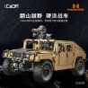 CADA DOUBLEE C61036 61036 non  XE ĐỊA HÌNH QUÂN SỰ HUMMER H1 8 tỷ lệ 1:8 bộ đồ chơi xếp lắp ráp ghép mô hình HUMVEE 3935 khối