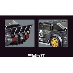 MouldKing 27024 Mould King 27024 non  MUSTANG 1965 bộ đồ chơi xếp lắp ráp ghép mô hình Speed Champions Racing Cars Đua Xe Công Thức 408 khối