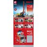 SEMBO 712024 712025 712026 712027 non  GIÀN KHOAN QUAY BỐN TRONG MỘT bộ đồ chơi xếp lắp ráp ghép mô hình Lung Tung Thuộc Nhiều Thể Loại 4IN1 SANY SR155 ROTARY DRILLING RIG 884 khối