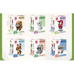 JUHANG TECHNOLOGY 89004 non  XE TĂNG HẠNG NẶNG TIGER bộ đồ chơi xếp lắp ráp ghép mô hình Military Army SD.KFZ. 181 Quân Sự Bộ Đội 457 khối