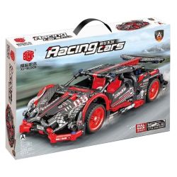 QIAO LE TONG 2313 XIANG JUN XJ-081A 081A XJ081A non  SIÊU XE bộ đồ chơi xếp lắp ráp ghép mô hình Mini Racing Pacemaker Đua Xe Mini 465 khối