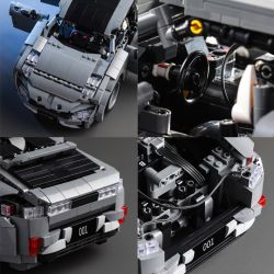 UBTECH JRKL215 non  KRYPTON CỰC CHẤT 001 bộ đồ chơi xếp lắp ráp ghép mô hình  ZEEKR 001 Kỹ Thuật Công Nghệ Cao Mô Hình Phương Tiện 1596 khối