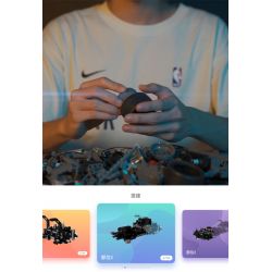 UBTECH JRKL215 non  KRYPTON CỰC CHẤT 001 bộ đồ chơi xếp lắp ráp ghép mô hình  ZEEKR 001 Kỹ Thuật Công Nghệ Cao Mô Hình Phương Tiện 1596 khối