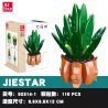 JIESTAR 92314 non  BONSAI 6 LOẠI THÀNH PHỐ KHÔNG ĐÊM QUÁN THẾ ÂM SEN ĐỎ NON HOA LÁ ???NG TRĂNG LUPIN LỤC BÌNH bộ đồ chơi xếp lắp ráp ghép mô hình Flowers