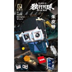 QIZHILE 90038 non  SAO MỘC bộ đồ chơi xếp lắp ráp ghép mô hình Moon Man Người Đàn Ông Trên Mặt Trăng