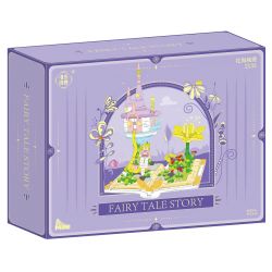 WELEMAGINATION 2132 non  LÂU ĐÀI HOA bộ đồ chơi xếp lắp ráp ghép mô hình FAIRY TALE STORY 610 khối