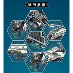 MouldKing 21014 Mould King 21014 non  NHÀ THÁM HIỂM GIỮA CÁC VÌ SAO bộ đồ chơi xếp lắp ráp ghép mô hình  MARS EXPLORER Kỹ Thuật Công Nghệ Cao Mô Hình Phương Tiện 1608 khối