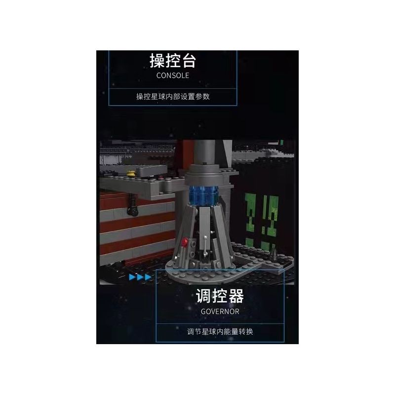 MouldKing 21034 Mould King 21034 REBRICKABLE MOC-67785 67785 MOC67785 non  NGÔI SAO CHẾT bộ đồ chơi xếp lắp ráp ghép mô hình Star Wars DEATH STAR - PLAYSET & STATUE COMBO Chiến Tranh Giữa Các Vì Sao 7108 khối