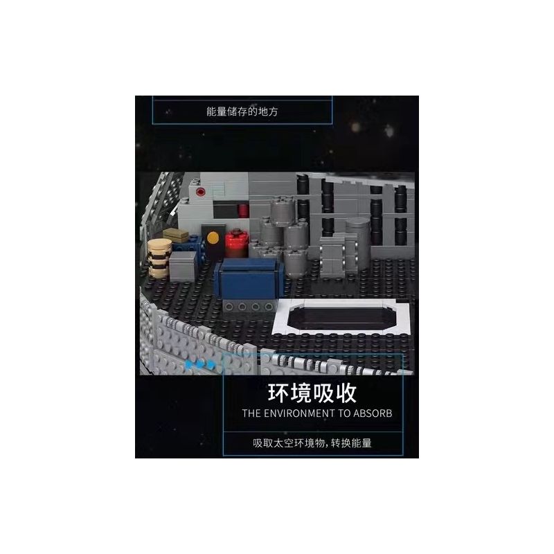 MouldKing 21034 Mould King 21034 REBRICKABLE MOC-67785 67785 MOC67785 non  NGÔI SAO CHẾT bộ đồ chơi xếp lắp ráp ghép mô hình Star Wars DEATH STAR - PLAYSET & STATUE COMBO Chiến Tranh Giữa Các Vì Sao 7108 khối