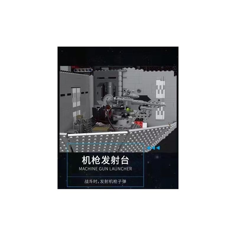 MouldKing 21034 Mould King 21034 REBRICKABLE MOC-67785 67785 MOC67785 non  NGÔI SAO CHẾT bộ đồ chơi xếp lắp ráp ghép mô hình Star Wars DEATH STAR - PLAYSET & STATUE COMBO Chiến Tranh Giữa Các Vì Sao 7108 khối