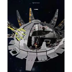 MouldKing 21034 Mould King 21034 REBRICKABLE MOC-67785 67785 MOC67785 non  NGÔI SAO CHẾT bộ đồ chơi xếp lắp ráp ghép mô hình Star Wars DEATH STAR - PLAYSET & STATUE COMBO Chiến Tranh Giữa Các Vì Sao 7108 khối