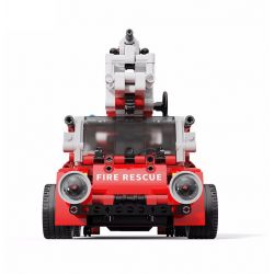 UBTECH JRKL206 non  XE CỨU HỎA PIONEER bộ đồ chơi xếp lắp ráp ghép mô hình  INFERNO VANGUARD Kỹ Thuật Công Nghệ Cao Mô Hình Phương Tiện 530 khối