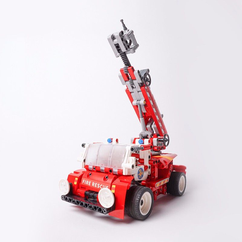 UBTECH JRKL206 non  XE CỨU HỎA PIONEER bộ đồ chơi xếp lắp ráp ghép mô hình  INFERNO VANGUARD Kỹ Thuật Công Nghệ Cao Mô Hình Phương Tiện 530 khối