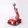 UBTECH JRKL206 non  XE CỨU HỎA PIONEER bộ đồ chơi xếp lắp ráp ghép mô hình  INFERNO VANGUARD Kỹ Thuật Công Nghệ Cao Mô Hình Phương Tiện 530 khối