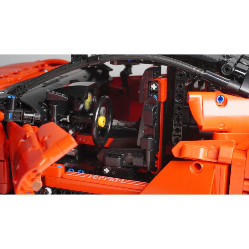 REBRICKABLE MOC-65817 65817 MOC65817 non  FERRARI 488 GTB bộ đồ chơi xếp lắp ráp ghép mô hình  Kỹ Thuật Công Nghệ Cao Mô Hình Phương Tiện 2231 khối