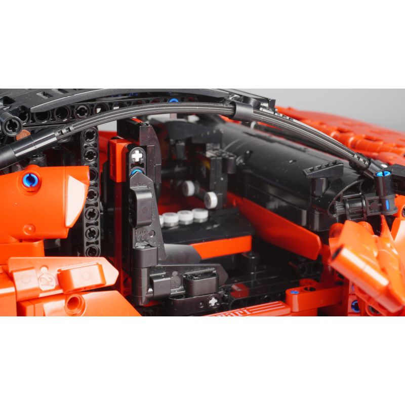 REBRICKABLE MOC-65817 65817 MOC65817 non  FERRARI 488 GTB bộ đồ chơi xếp lắp ráp ghép mô hình  Kỹ Thuật Công Nghệ Cao Mô Hình Phương Tiện 2231 khối