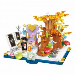 WELEMAGINATION 2132 non  XỨ SỞ THẦN TIÊN TƯỞNG TƯỢNG bộ đồ chơi xếp lắp ráp ghép mô hình FAIRY TALE STORY 614 khối