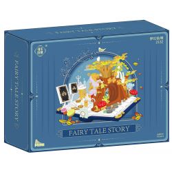 WELEMAGINATION 2132 non  XỨ SỞ THẦN TIÊN TƯỞNG TƯỢNG bộ đồ chơi xếp lắp ráp ghép mô hình FAIRY TALE STORY 614 khối